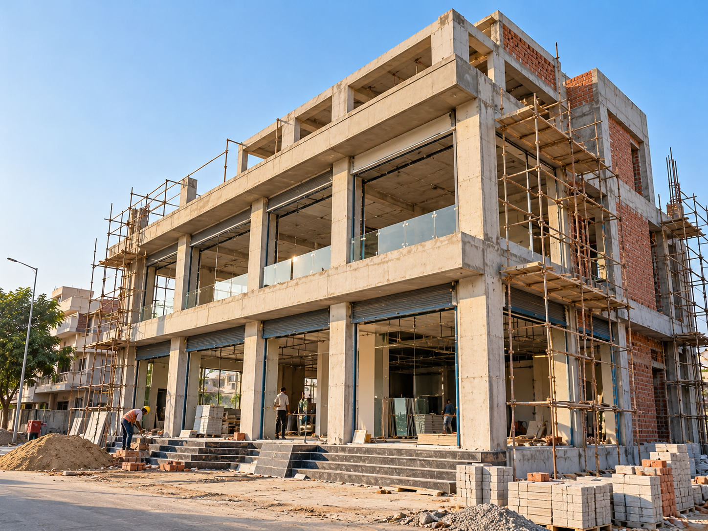 Commercial building architecture