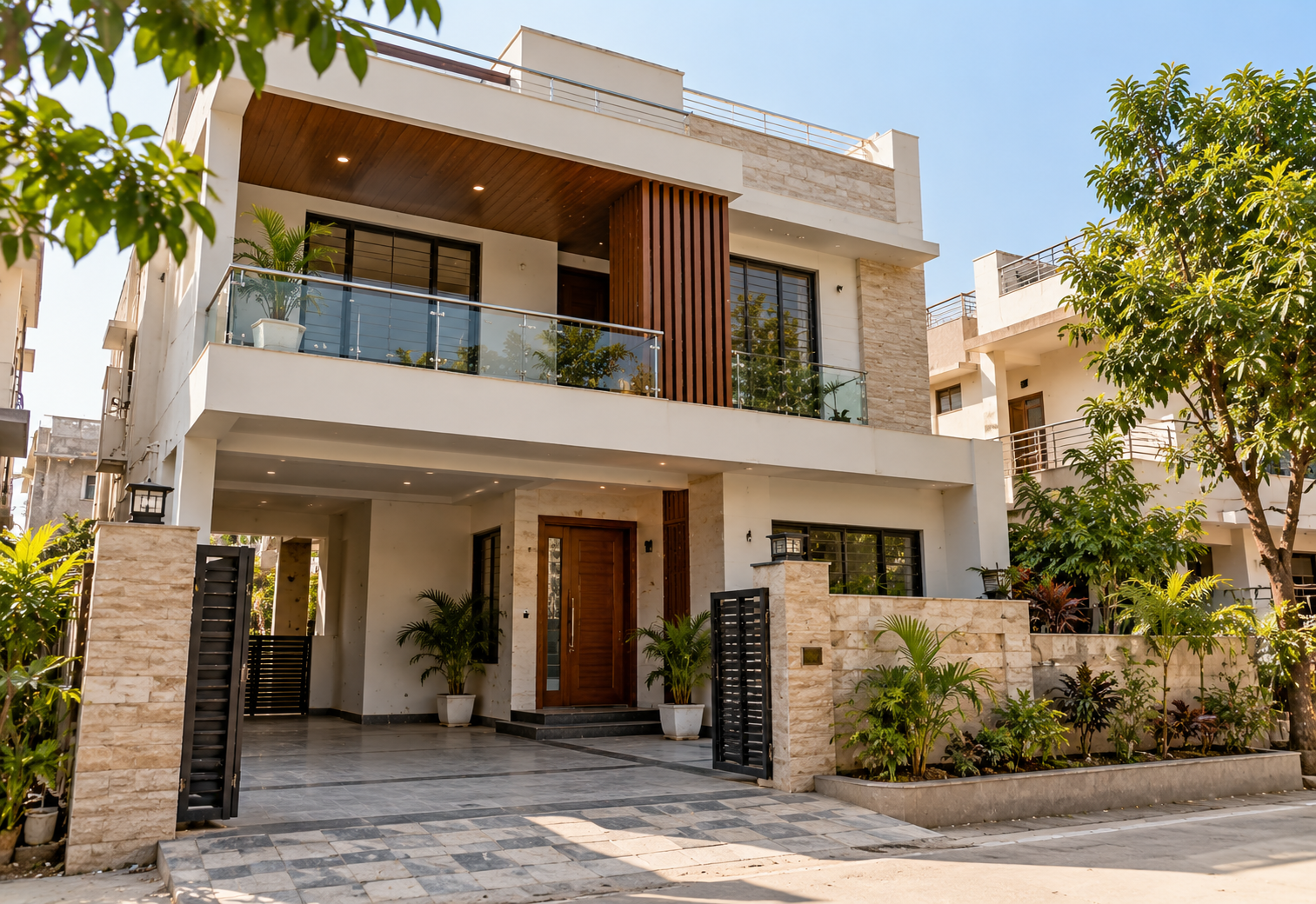 Residential property exterior